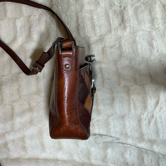 Etienne Aigner “Salerno Patchwork Collection” Leather Bag - Picture 4 of 11